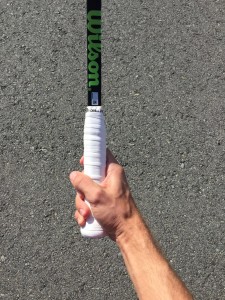 Eastern forehand tennis grip