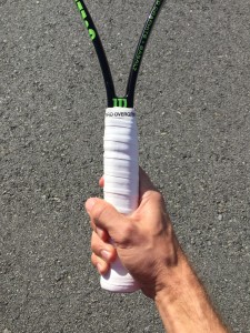Western forehand tennis grip
