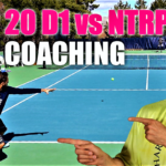 Tennis Singles Point Play + Live Coaching