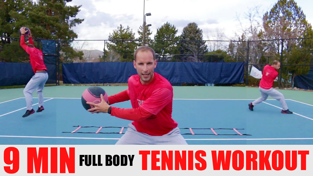 Tennis fitness circuit workouts and training