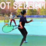 Tennis shot selection drills