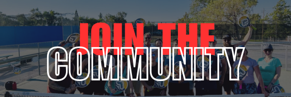 Reno Tennis Center members celebrating on court after a match