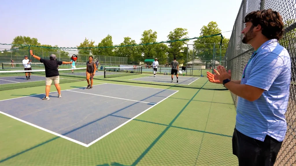 pickleball classes in Reno with coached group training