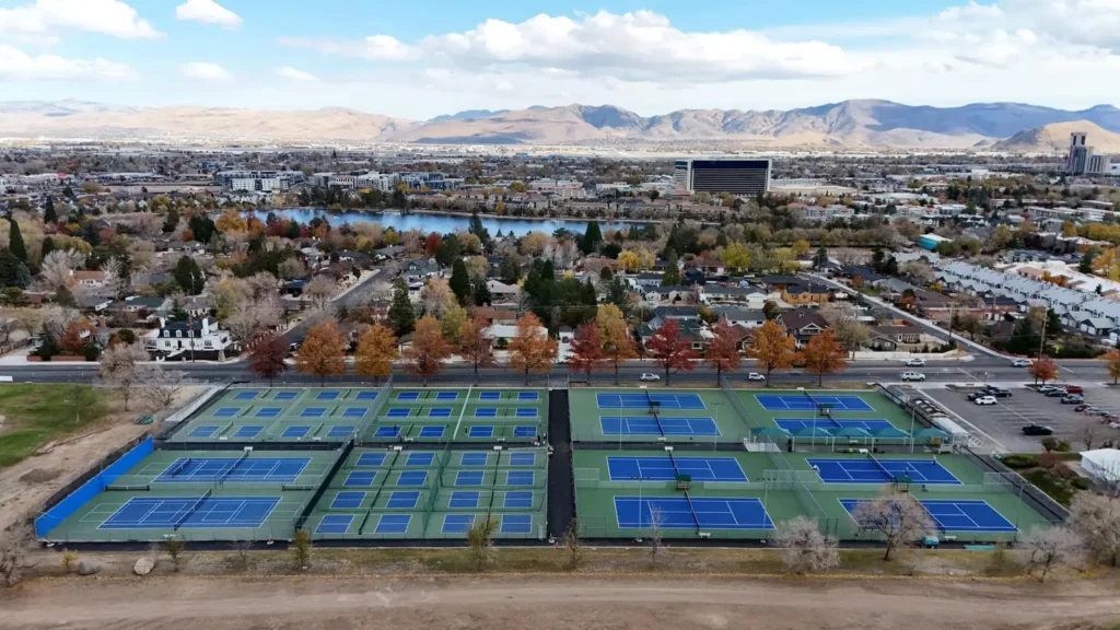 tennis courts in Reno at Reno Tennis Center
